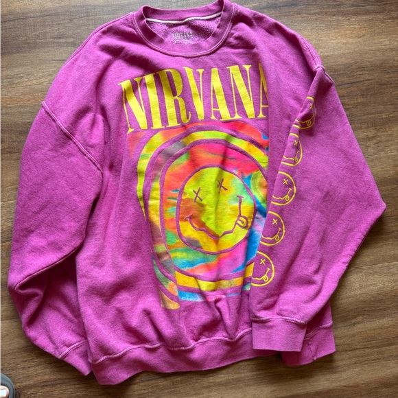 NIRVANA Vibrant Pink Apparel - Picture 1 of 3
